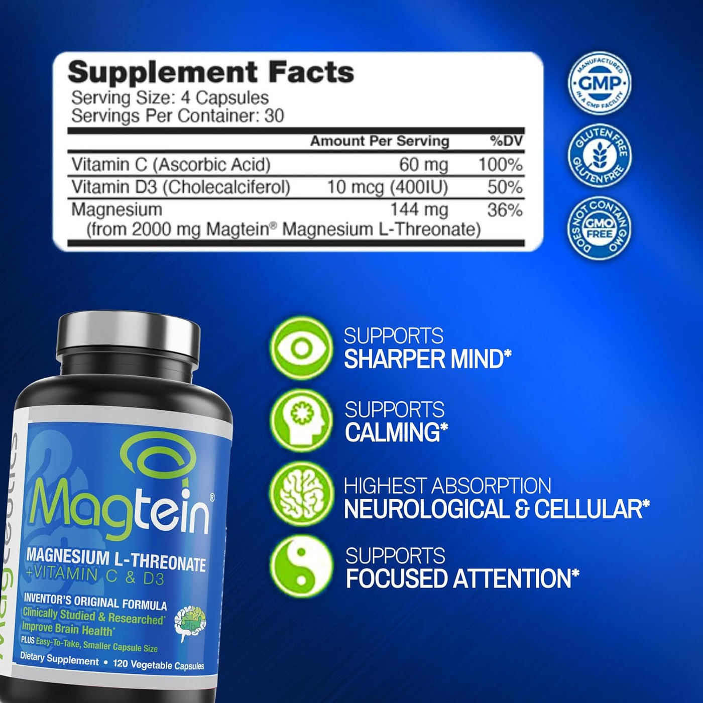 magtein 120oct supplement facts