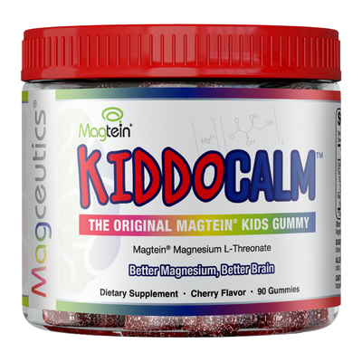 Kiddocalm Original Magtein Magnesium L-Threonate Gummies Cherry Flavor