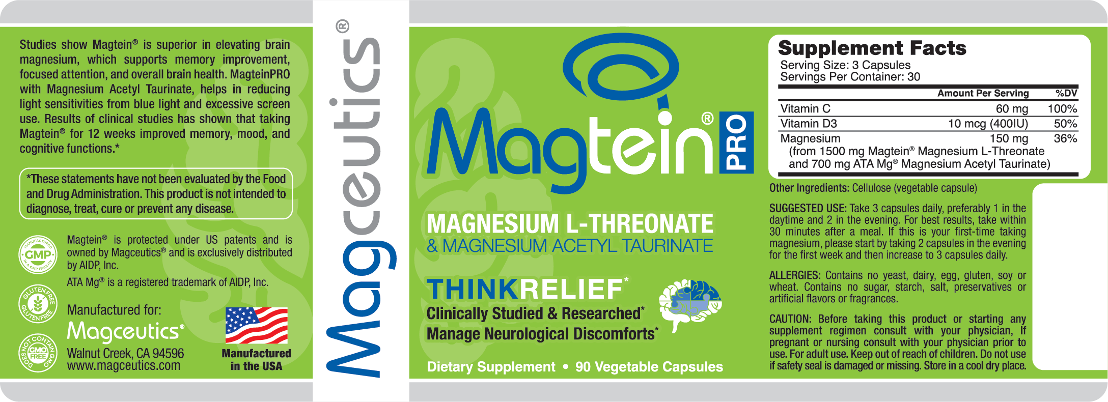 MagteinPro 90 Capsules