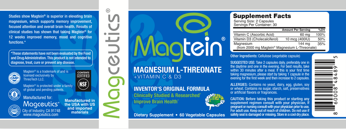 Magtein - MagteinPRO COMBO - MAGCEUTICS