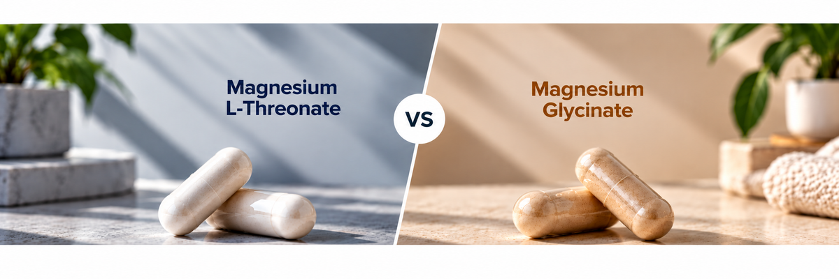 Magnesium L-Threonate vs. Magnesium Glycinate