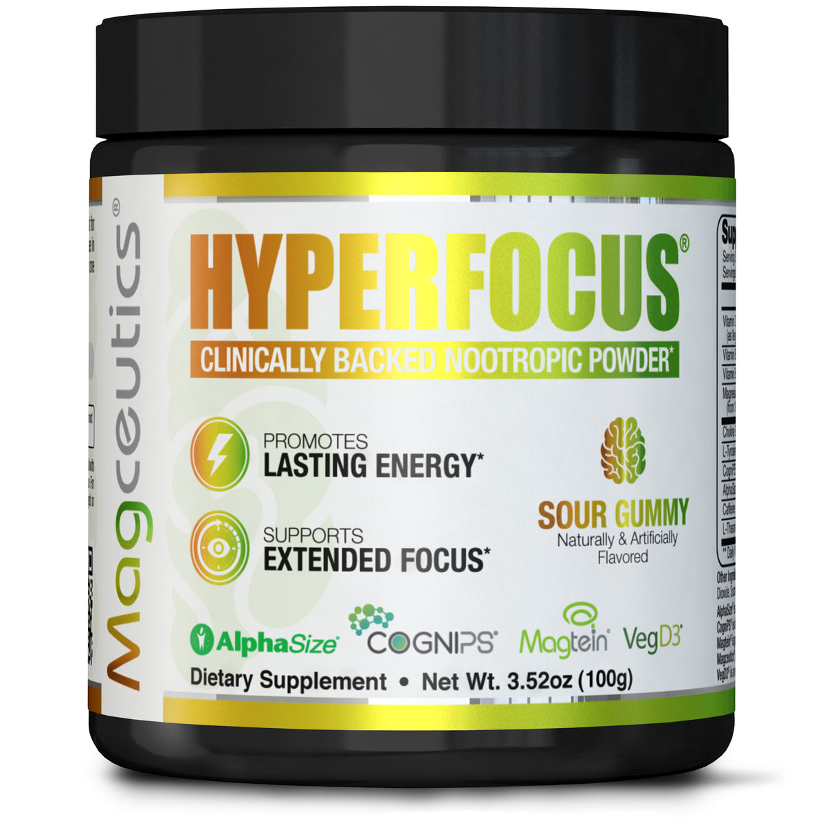 HYPERFOCUS® Sour Gummy – MAGCEUTICS